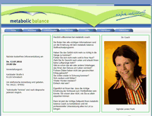 Tablet Screenshot of metabolic-coach.de